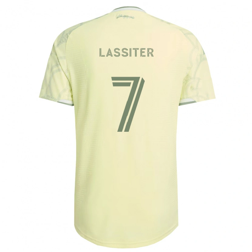 Danxen Kvinder Ariel Lassiter #7 Beige Hvid Udebane Spillertrøjer 2026/27 Trøje T-Shirt