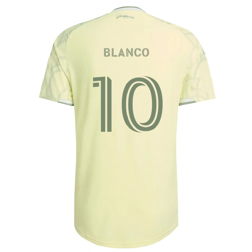 Danxen Kvinder Sebastián Blanco #10 Beige Hvid Udebane Spillertrøjer 2026/27 Trøje T-Shirt