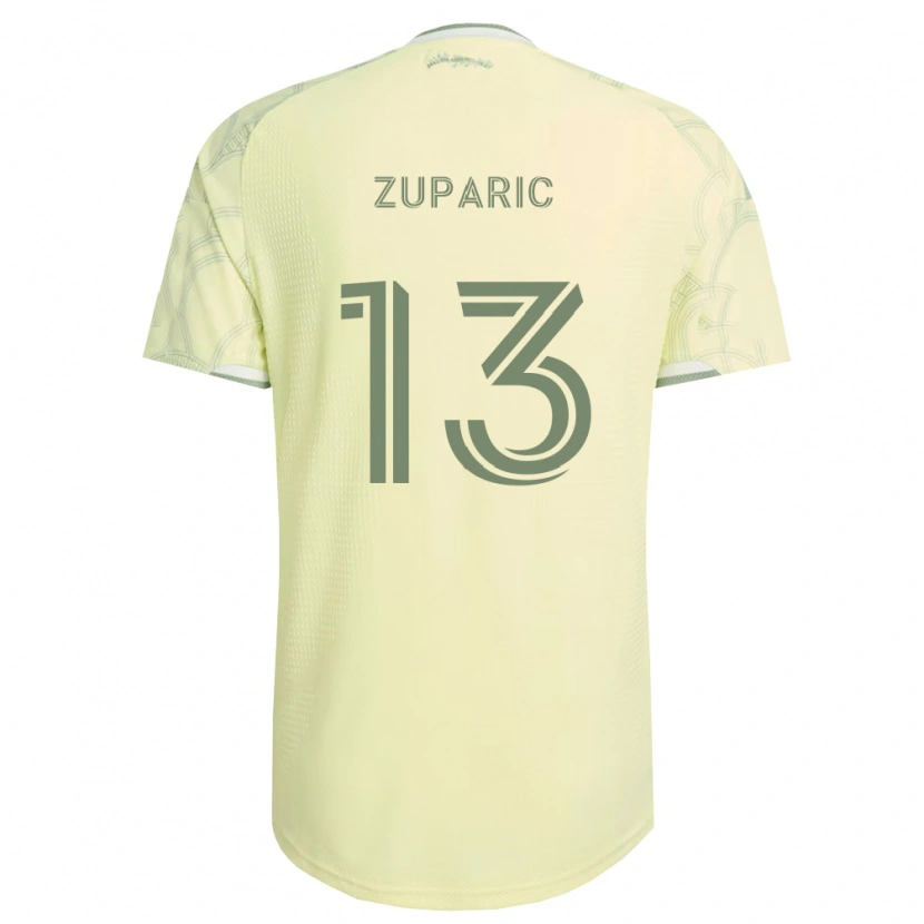 Danxen Kvinder Dario Zuparic #13 Beige Hvid Udebane Spillertrøjer 2026/27 Trøje T-Shirt