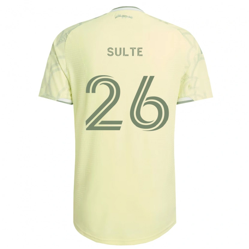 Danxen Kvinder Hunter Sulte #26 Beige Hvid Udebane Spillertrøjer 2026/27 Trøje T-Shirt