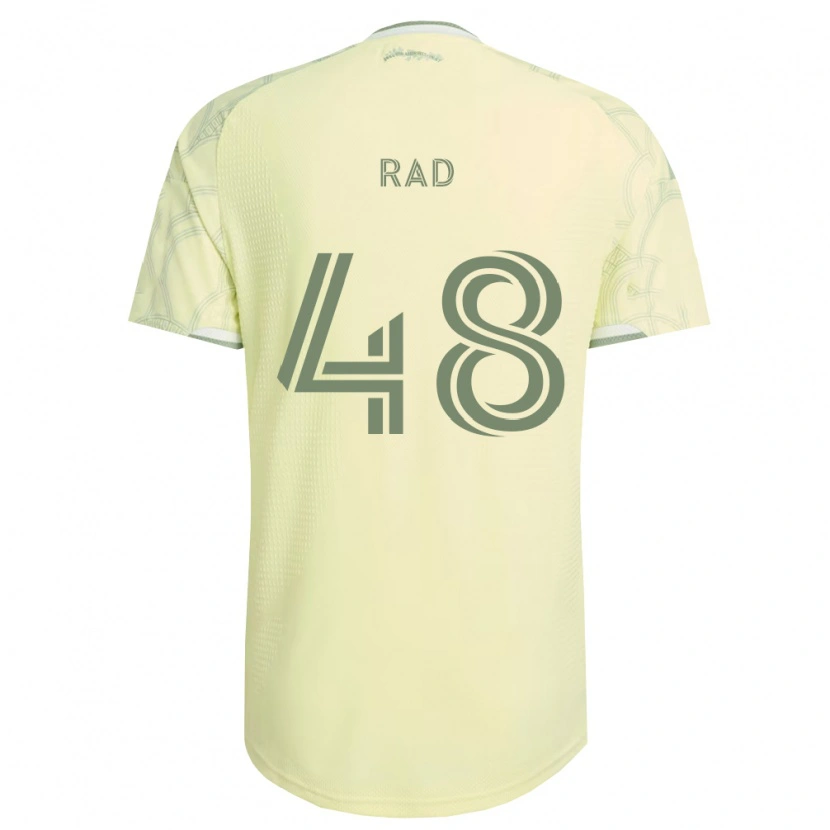 Danxen Kvinder Kaveh Rad #48 Beige Hvid Udebane Spillertrøjer 2026/27 Trøje T-Shirt