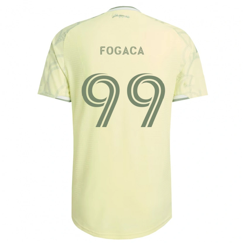 Danxen Kvinder Nathan Fogaça #99 Beige Hvid Udebane Spillertrøjer 2026/27 Trøje T-Shirt