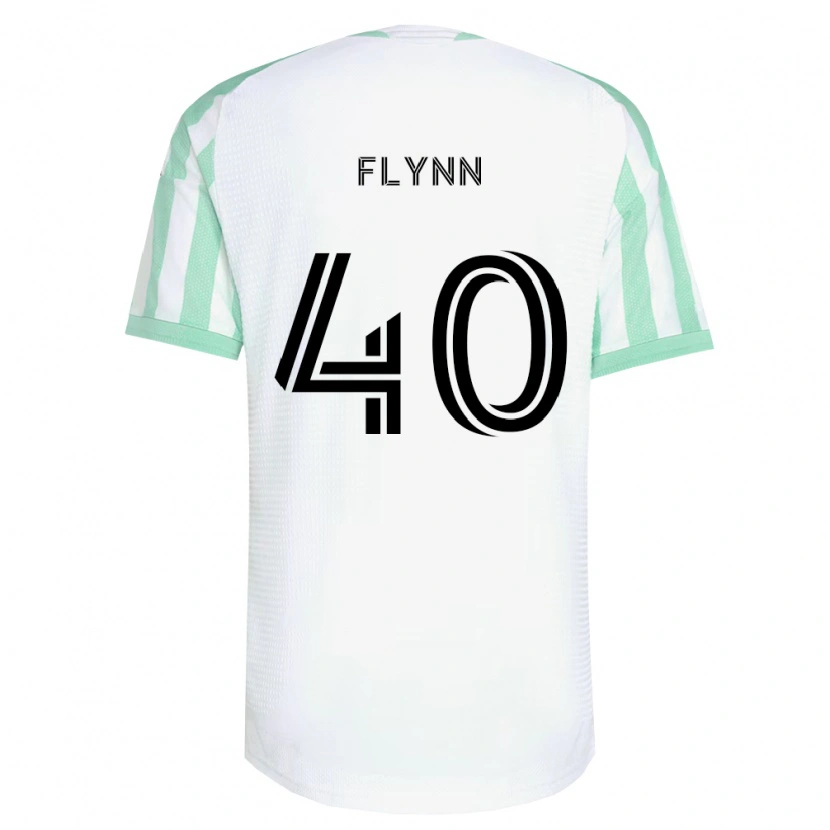 Danxen Kvinder Liam Flynn #40 Lysegrøn Sort Hvid Udebane Spillertrøjer 2026/27 Trøje T-Shirt