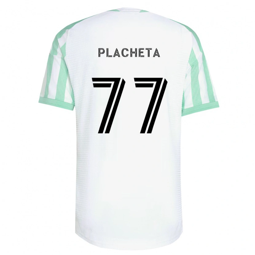 Danxen Kvinder Przemysław Płacheta #77 Lysegrøn Sort Hvid Udebane Spillertrøjer 2026/27 Trøje T-Shirt