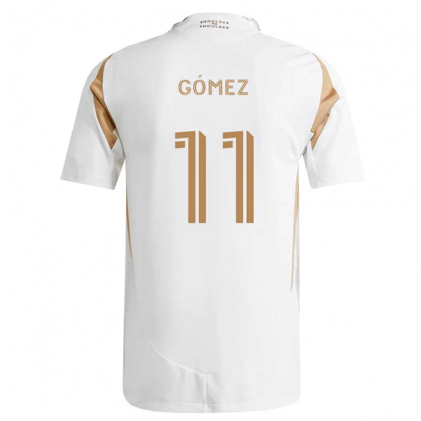 Danxen Kvinder Félix Gómez #11 Hvid Brun Udebane Spillertrøjer 2026/27 Trøje T-Shirt