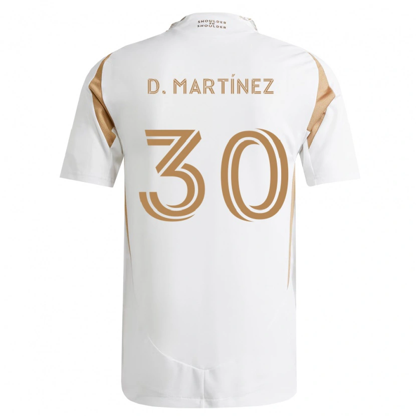 Danxen Kvinder David Martínez #30 Hvid Brun Udebane Spillertrøjer 2026/27 Trøje T-Shirt