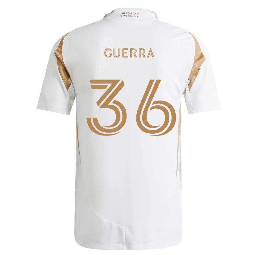 Danxen Kvinder Decarlo Guerra #36 Hvid Brun Udebane Spillertrøjer 2026/27 Trøje T-Shirt