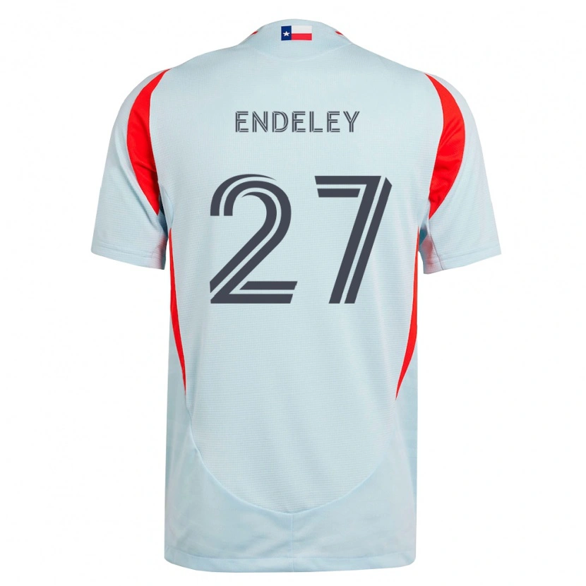 Danxen Kvinder Herbert Endeley #27 Mørkegrå Hvid Rød Udebane Spillertrøjer 2026/27 Trøje T-Shirt