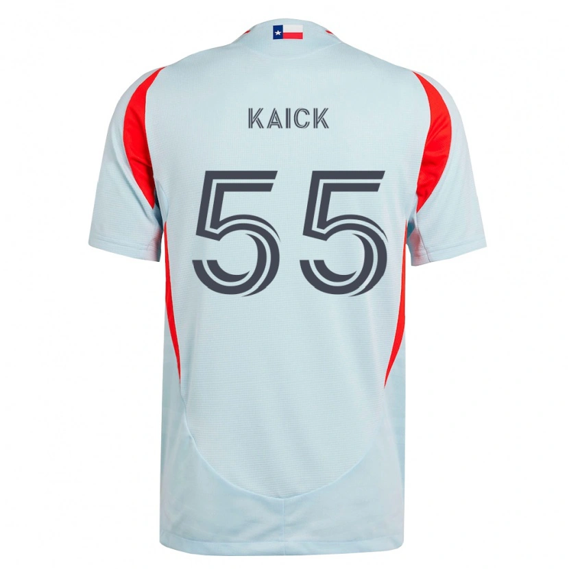 Danxen Kvinder Kaick Da Silva Ferreira #55 Mørkegrå Hvid Rød Udebane Spillertrøjer 2026/27 Trøje T-Shirt