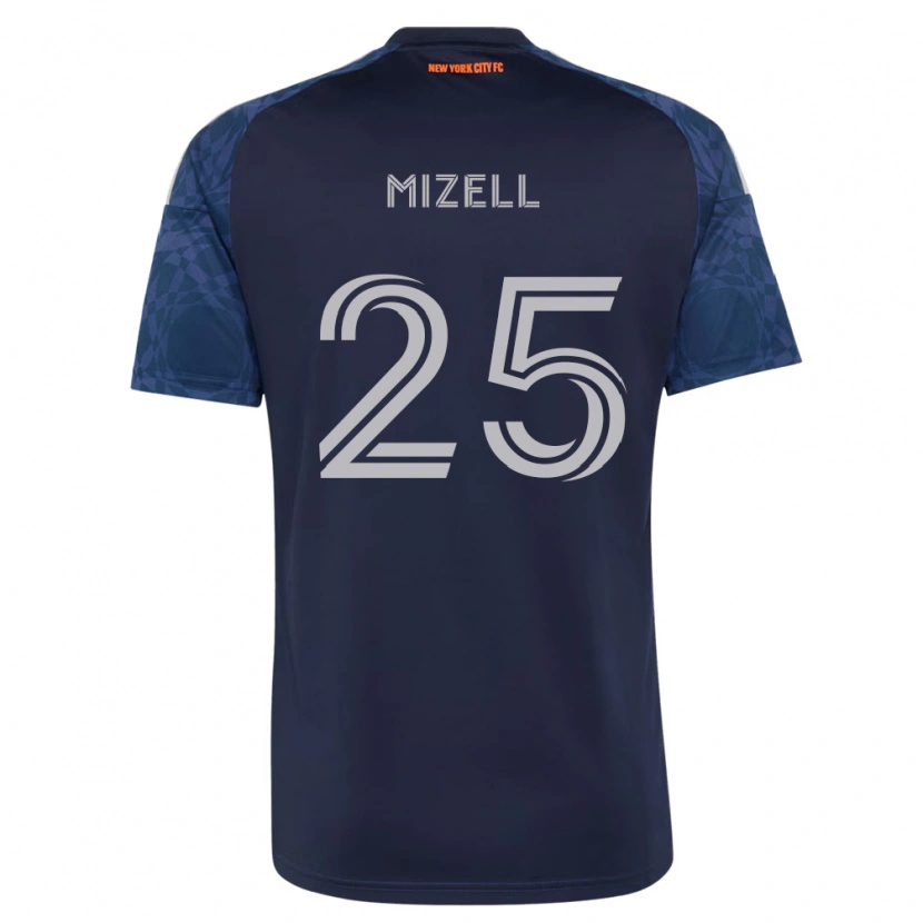 Danxen Kvinder Cody Mizell #25 Dyb Blå Hvid Udebane Spillertrøjer 2026/27 Trøje T-Shirt