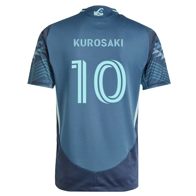 Danxen Kvinder Yuuka Kurosaki #10 Marineblå Grøn Udebane Spillertrøjer 2026/27 Trøje T-Shirt