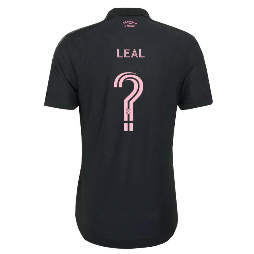 Danxen Kvinder Gabriel Leal #0 Pink Sort Hvid Udebane Spillertrøjer 2026/27 Trøje T-Shirt