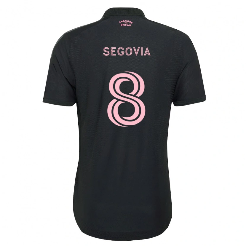Danxen Kvinder Telasco Segovia #8 Pink Sort Hvid Udebane Spillertrøjer 2026/27 Trøje T-Shirt