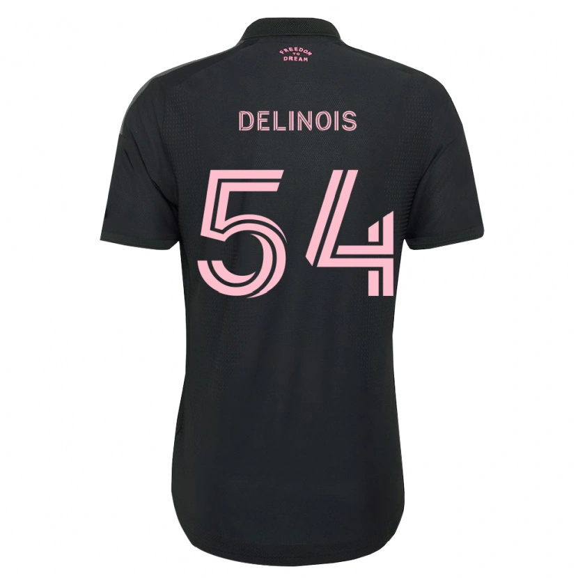 Danxen Kvinder Lovend's Delinois #54 Pink Sort Hvid Udebane Spillertrøjer 2026/27 Trøje T-Shirt