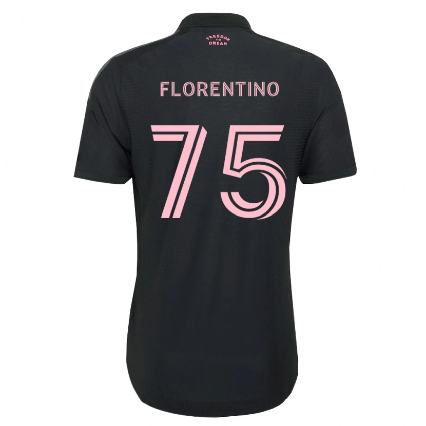 Danxen Kvinder Gabriel Florentino #75 Pink Sort Hvid Udebane Spillertrøjer 2026/27 Trøje T-Shirt