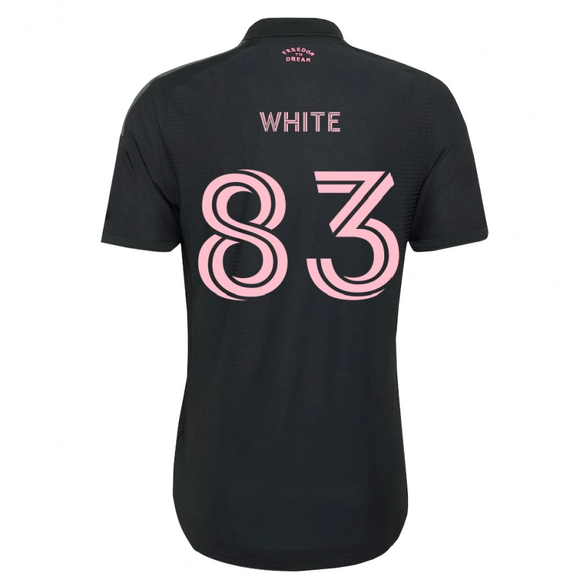 Danxen Kvinder Rondell White #83 Pink Sort Hvid Udebane Spillertrøjer 2026/27 Trøje T-Shirt