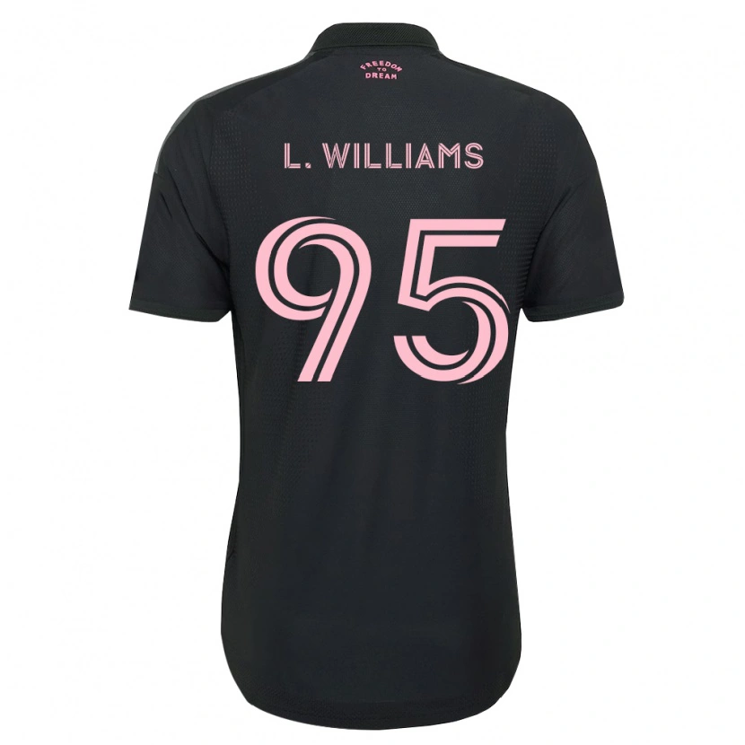 Danxen Kvinder Levi Williams #95 Pink Sort Hvid Udebane Spillertrøjer 2026/27 Trøje T-Shirt