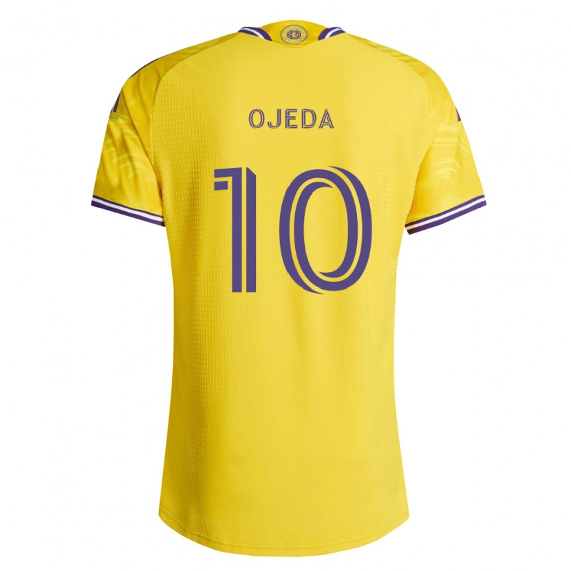 Danxen Kvinder Martín Ojeda #10 Gul Lilla Udebane Spillertrøjer 2026/27 Trøje T-Shirt