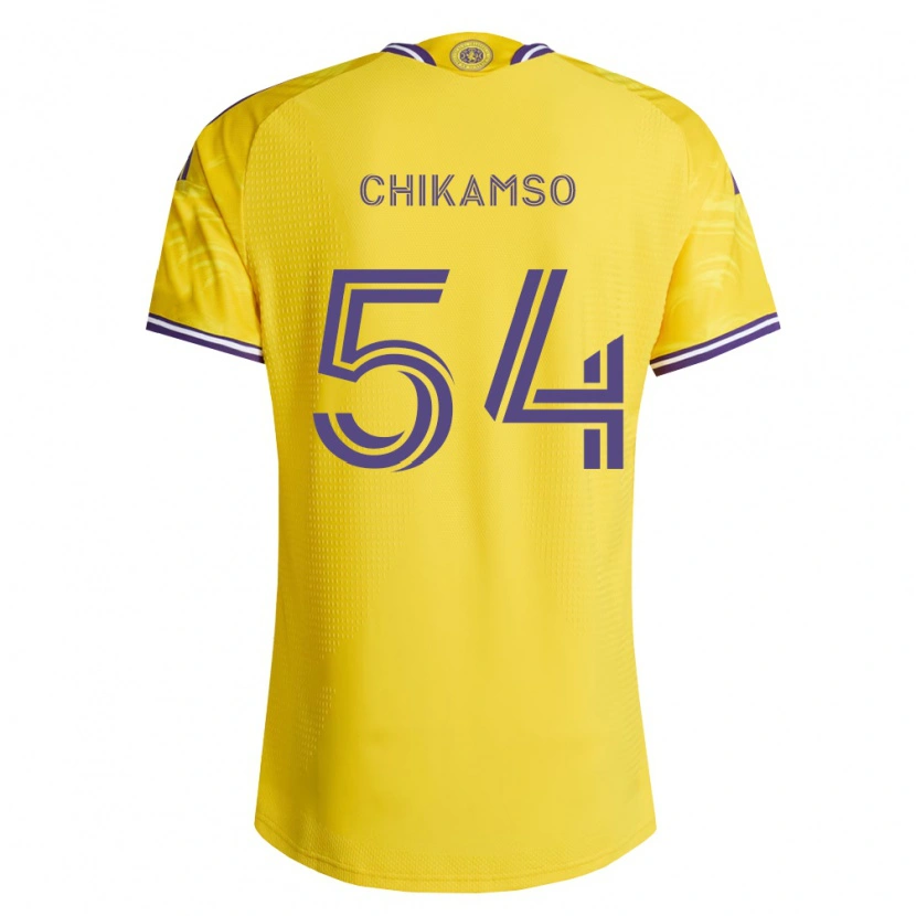 Danxen Kvinder Albright Chikamso #54 Gul Lilla Udebane Spillertrøjer 2026/27 Trøje T-Shirt