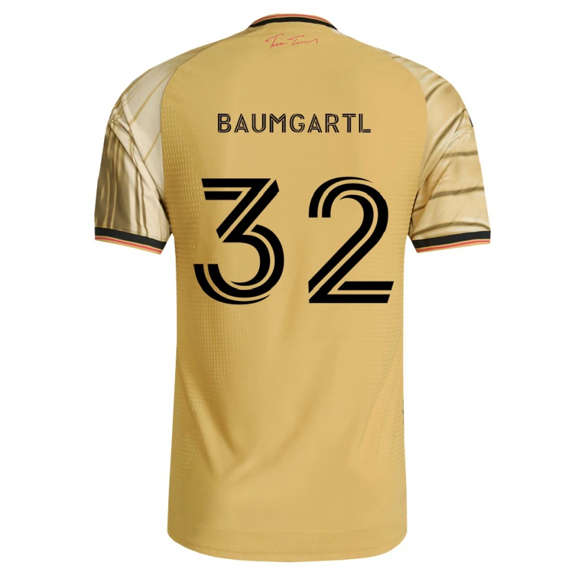 Danxen Kvinder Timo Baumgartl #32 Brun Gul Sort Udebane Spillertrøjer 2026/27 Trøje T-Shirt