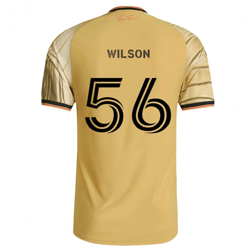 Danxen Kvinder Blake Wilson #56 Brun Gul Sort Udebane Spillertrøjer 2026/27 Trøje T-Shirt
