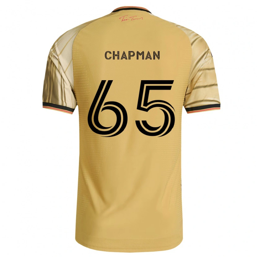 Danxen Kvinder Owen Chapman #65 Brun Gul Sort Udebane Spillertrøjer 2026/27 Trøje T-Shirt