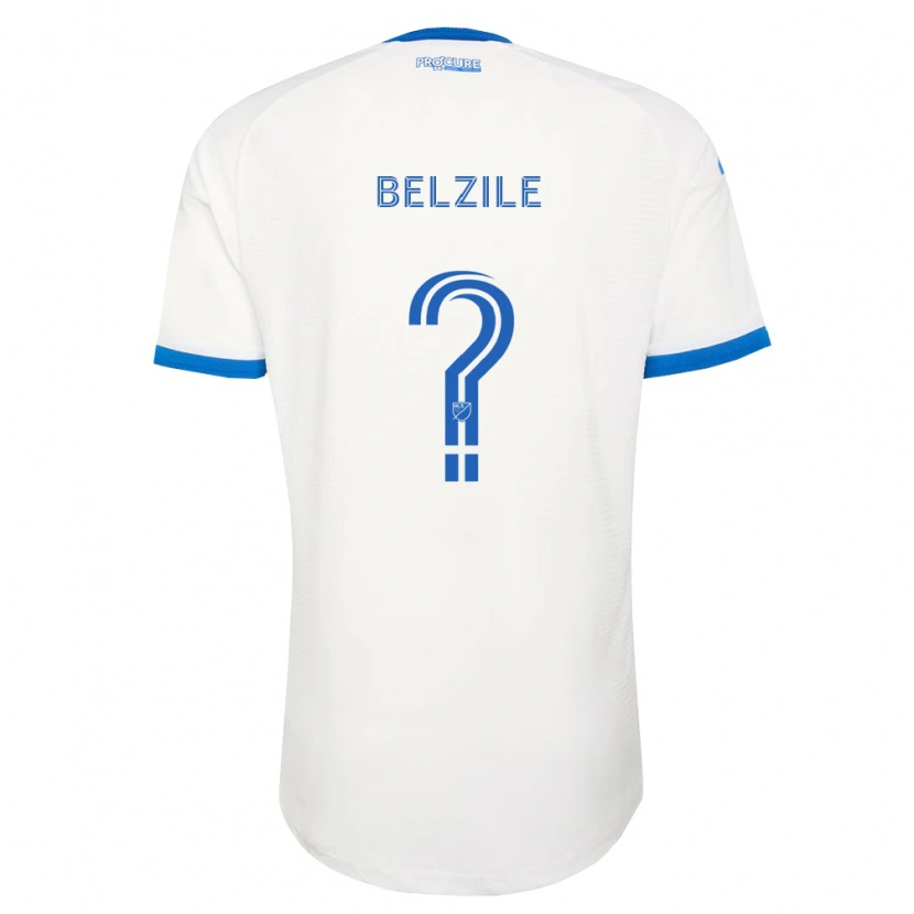 Danxen Kvinder Jean-Christophe Belzile #0 Himmelblå Hvid Udebane Spillertrøjer 2026/27 Trøje T-Shirt