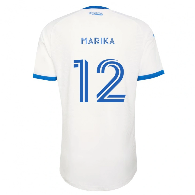 Danxen Kvinder Martineau Marika #12 Himmelblå Hvid Udebane Spillertrøjer 2026/27 Trøje T-Shirt
