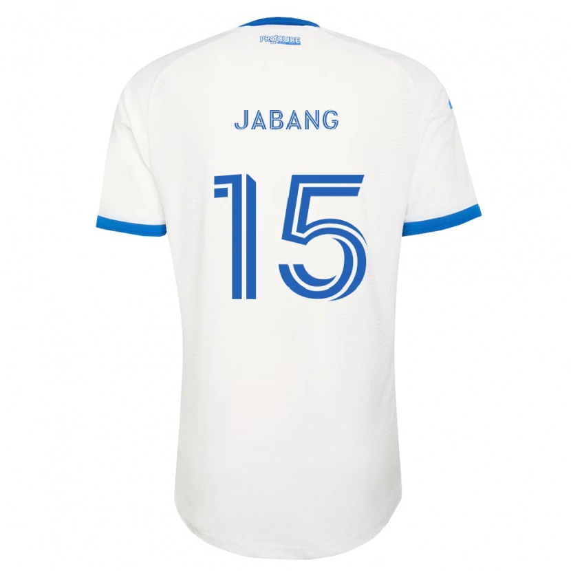 Danxen Kvinder Ousman Jabang #15 Himmelblå Hvid Udebane Spillertrøjer 2026/27 Trøje T-Shirt