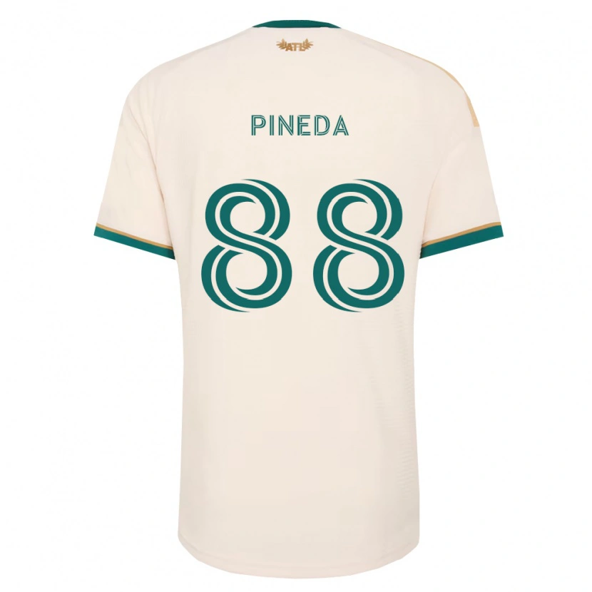 Danxen Kvinder Miguel Pineda #88 Champagnegul Grøn Udebane Spillertrøjer 2026/27 Trøje T-Shirt
