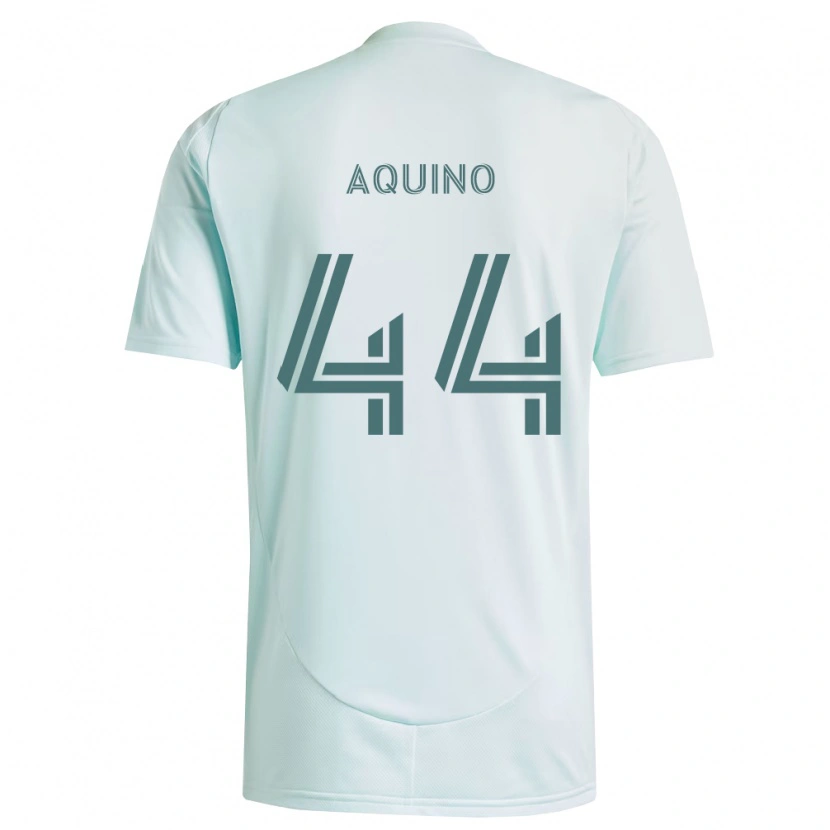 Danxen Kvinder Chris Aquino #44 Hvid Lysegrøn Udebane Spillertrøjer 2026/27 Trøje T-Shirt