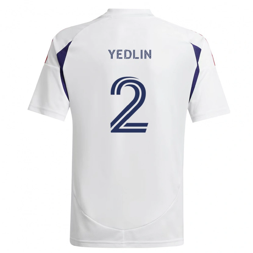 Danxen Kvinder Deandre Yedlin #2 Kongelig Blå Rød Brun Udebane Spillertrøjer 2026/27 Trøje T-Shirt