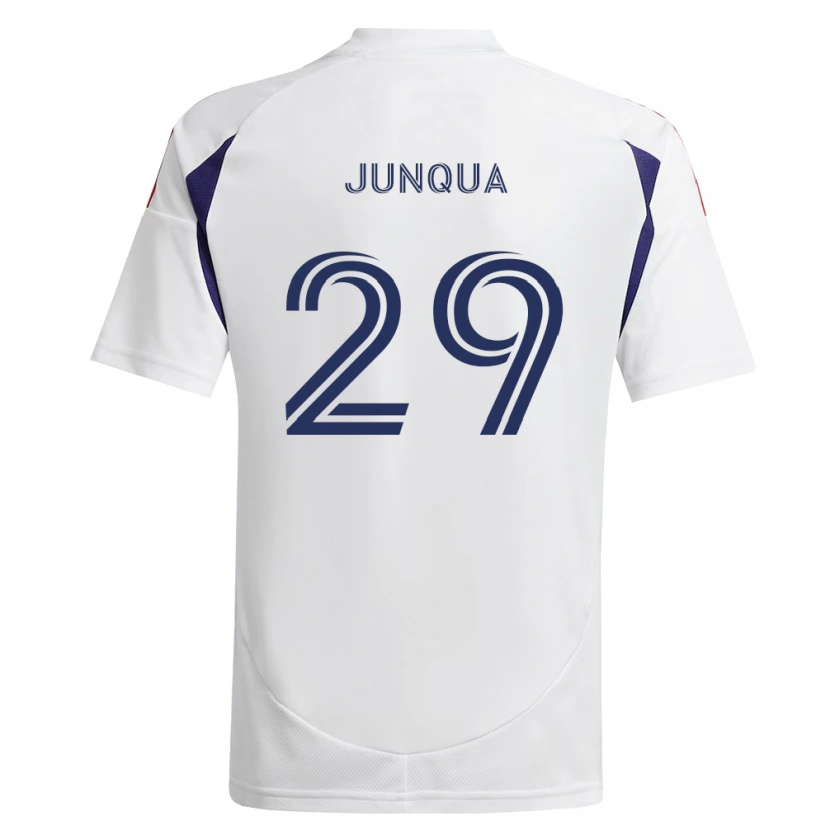 Danxen Kvinder Sam Junqua #29 Kongelig Blå Rød Brun Udebane Spillertrøjer 2026/27 Trøje T-Shirt