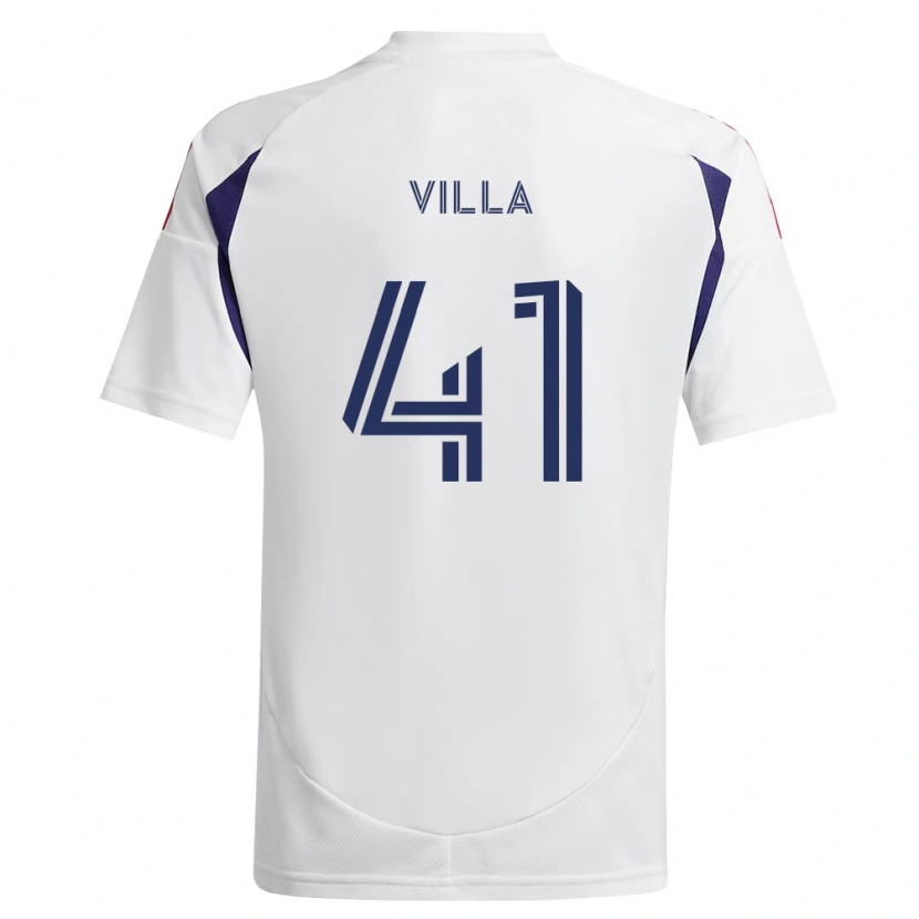 Danxen Kvinder Gio Villa #41 Kongelig Blå Rød Brun Udebane Spillertrøjer 2026/27 Trøje T-Shirt
