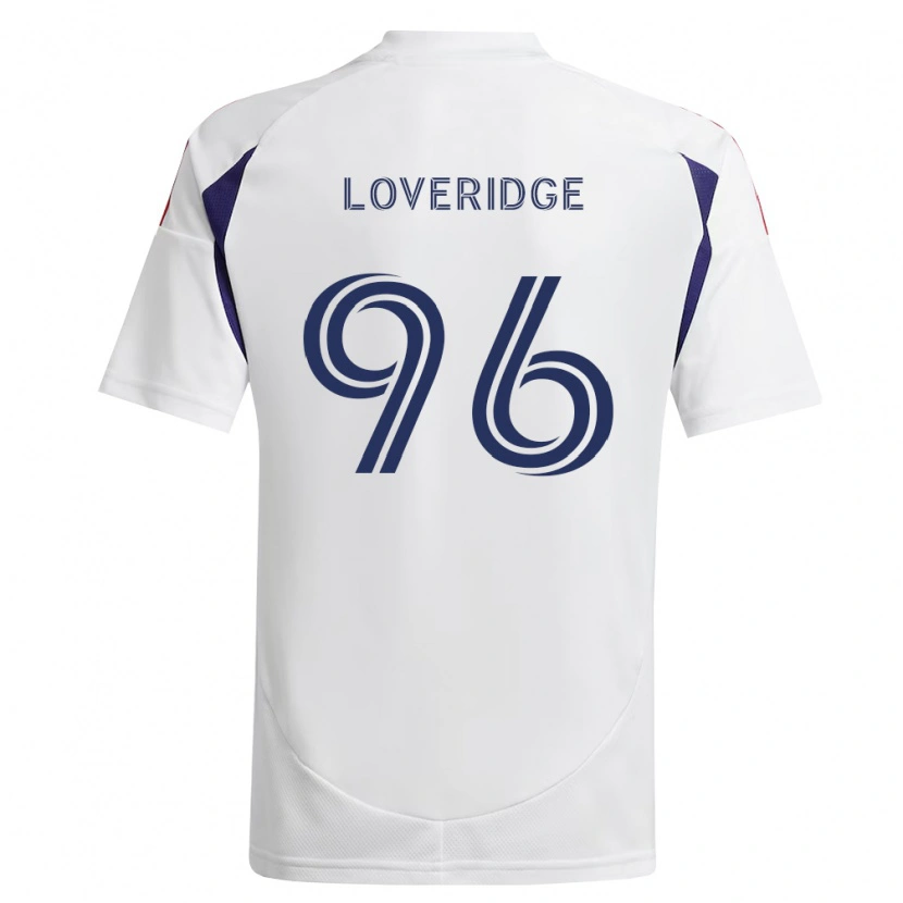 Danxen Kvinder Pete Loveridge #96 Kongelig Blå Rød Brun Udebane Spillertrøjer 2026/27 Trøje T-Shirt