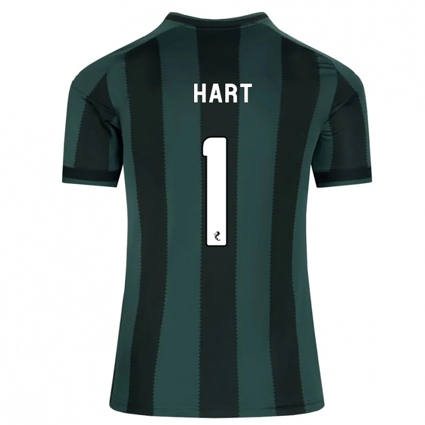 Danxen Kvinder Joe Hart #1 Mørk Skifergrå Sort Udebane Spillertrøjer 2026/27 Trøje T-Shirt