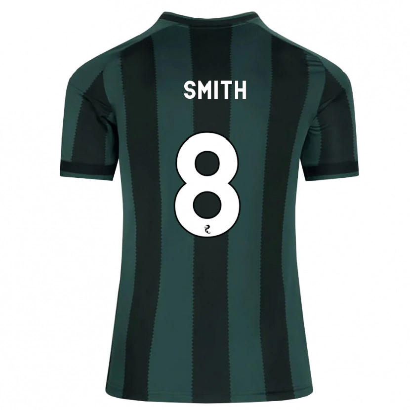 Danxen Kvinder Jenny Smith #8 Mørk Skifergrå Sort Udebane Spillertrøjer 2026/27 Trøje T-Shirt