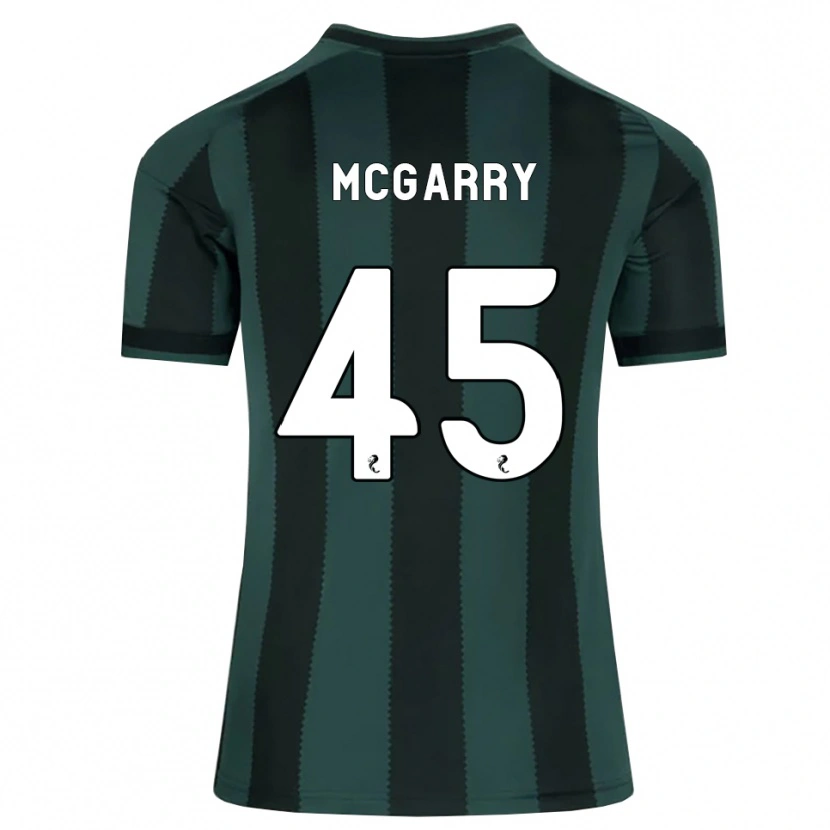 Danxen Kvinder Shea Mcgarry #45 Mørk Skifergrå Sort Udebane Spillertrøjer 2026/27 Trøje T-Shirt