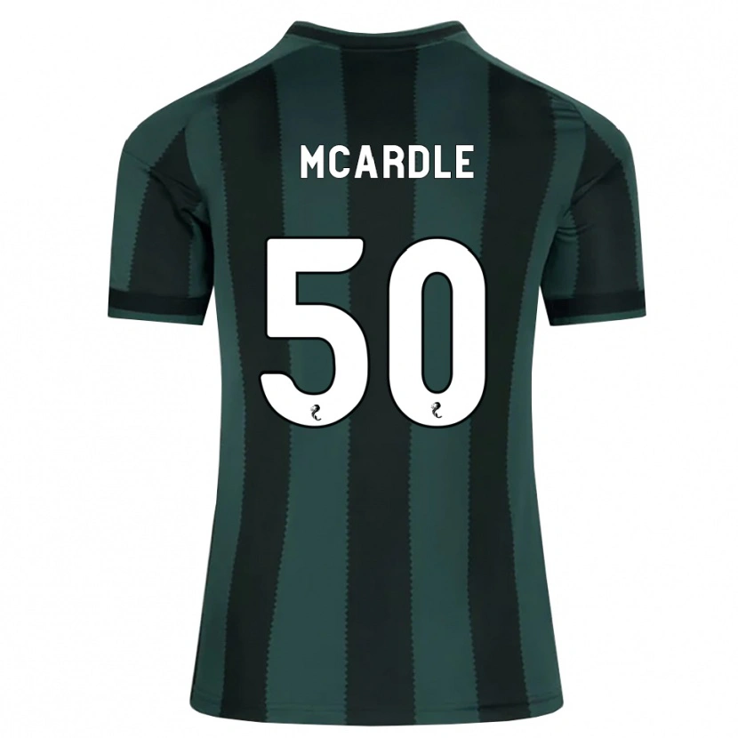 Danxen Kvinder Sean Mcardle #50 Mørk Skifergrå Sort Udebane Spillertrøjer 2026/27 Trøje T-Shirt