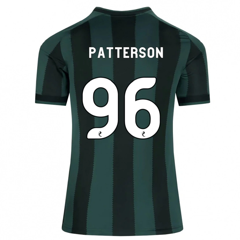 Danxen Kvinder Cameron Patterson #96 Mørk Skifergrå Sort Udebane Spillertrøjer 2026/27 Trøje T-Shirt