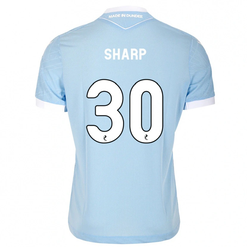 Danxen Kvinder Harry Sharp #30 Lys Himmelblå Hvid Udebane Spillertrøjer 2026/27 Trøje T-Shirt