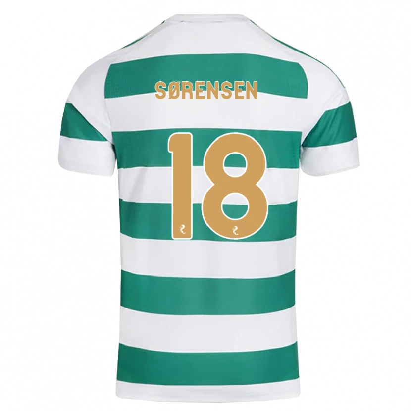 Danxen Kvinder Oliver Sørensen #18 Mørkeblå Hvid Hjemmebane Spillertrøjer 2026/27 Trøje T-Shirt