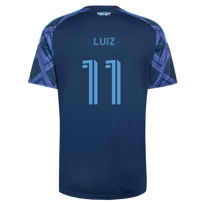 Danxen Kvinder André Luiz #11 Kongelig Blå Lilla Udebane Spillertrøjer 2026/27 Trøje T-Shirt