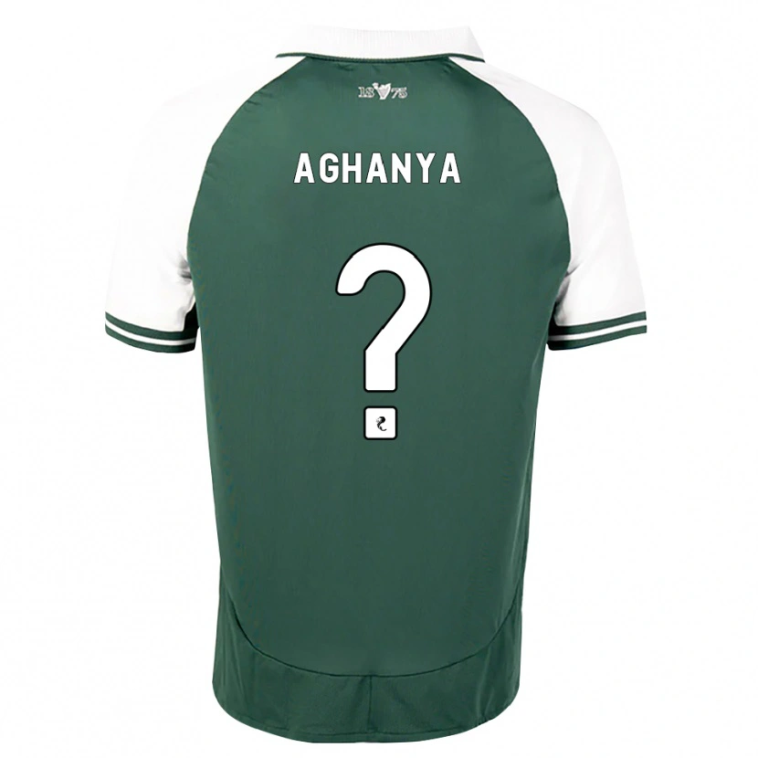 Danxen Børn Zoba Aghanya #0 Havgrøn Hvid Hjemmebane Spillertrøjer 2026/27 Trøje T-Shirt
