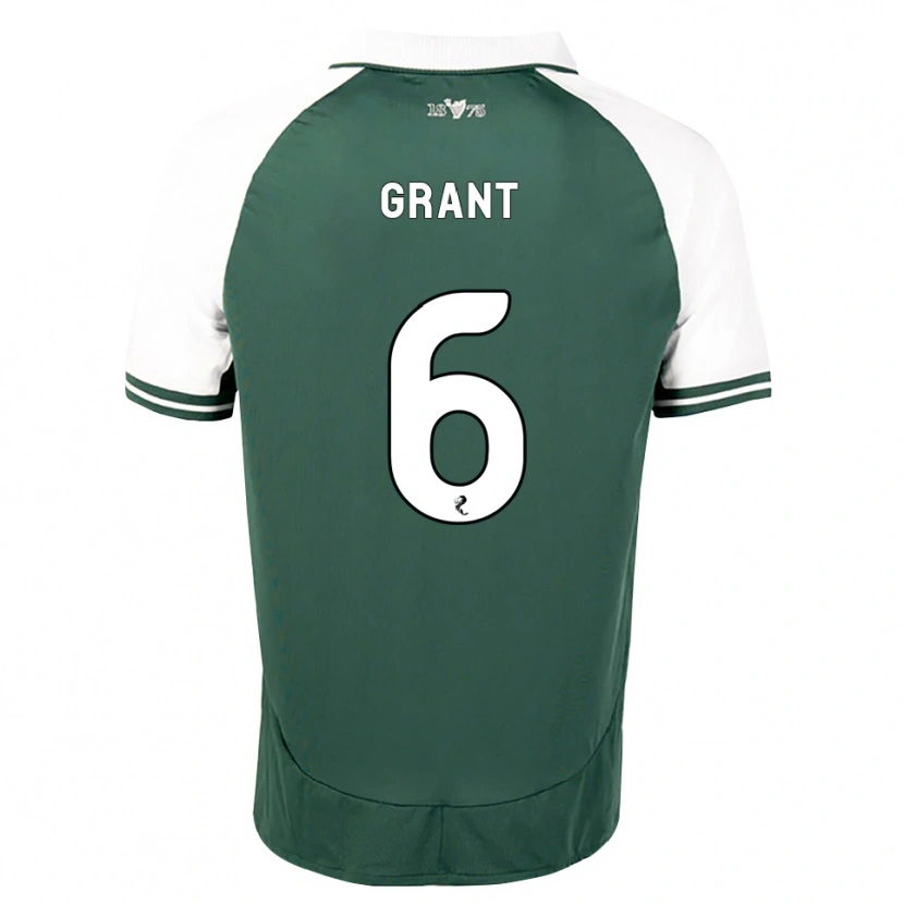 Danxen Børn Ciara Grant #6 Havgrøn Hvid Hjemmebane Spillertrøjer 2026/27 Trøje T-Shirt