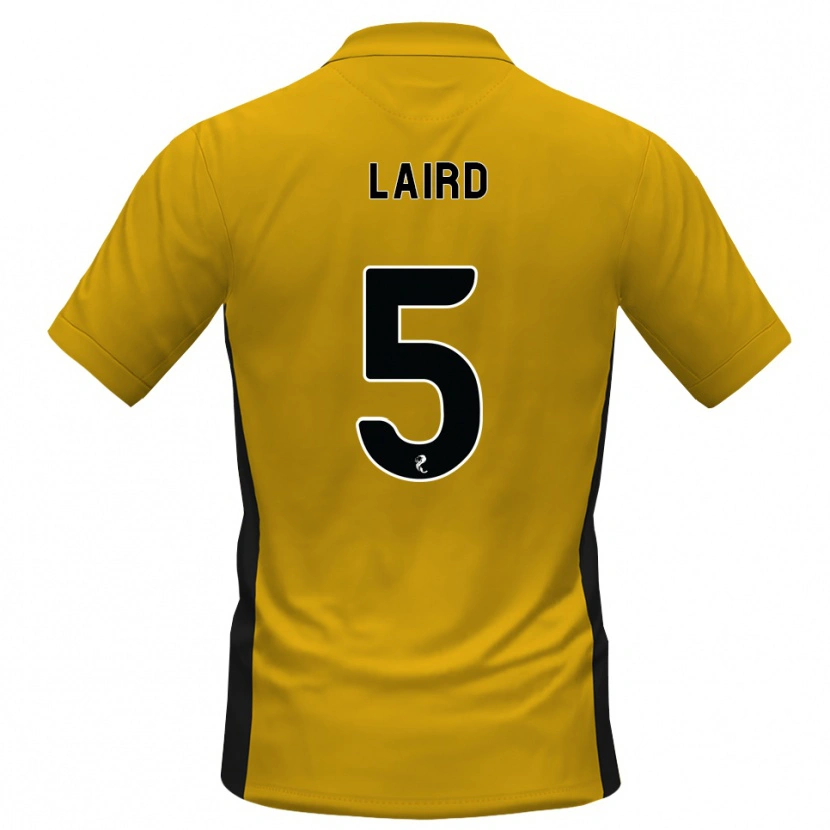 Danxen Børn Summer Laird #5 Orange Sort Hjemmebane Spillertrøjer 2026/27 Trøje T-Shirt