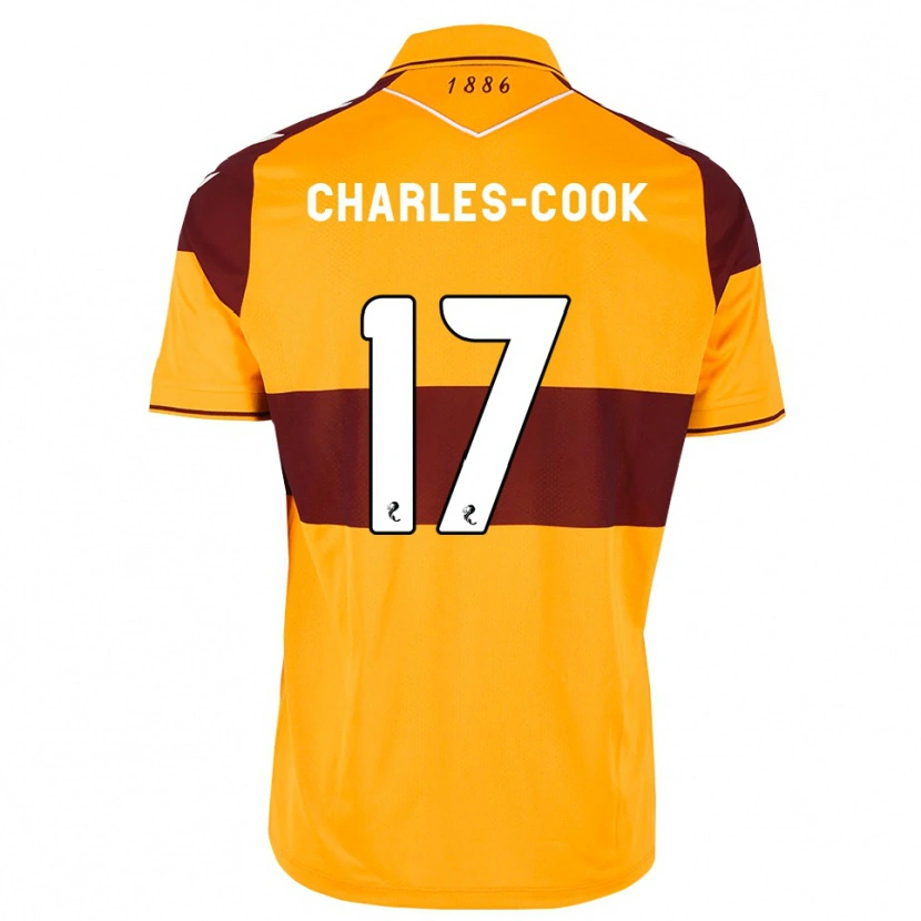 Danxen Børn Regan Charles-Cook #17 Maron Orange Hjemmebane Spillertrøjer 2026/27 Trøje T-Shirt