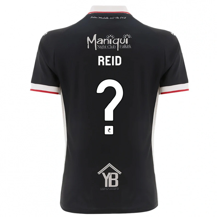 Danxen Børn Hannah Reid #0 Sort Hvid Rød Hjemmebane Spillertrøjer 2026/27 Trøje T-Shirt
