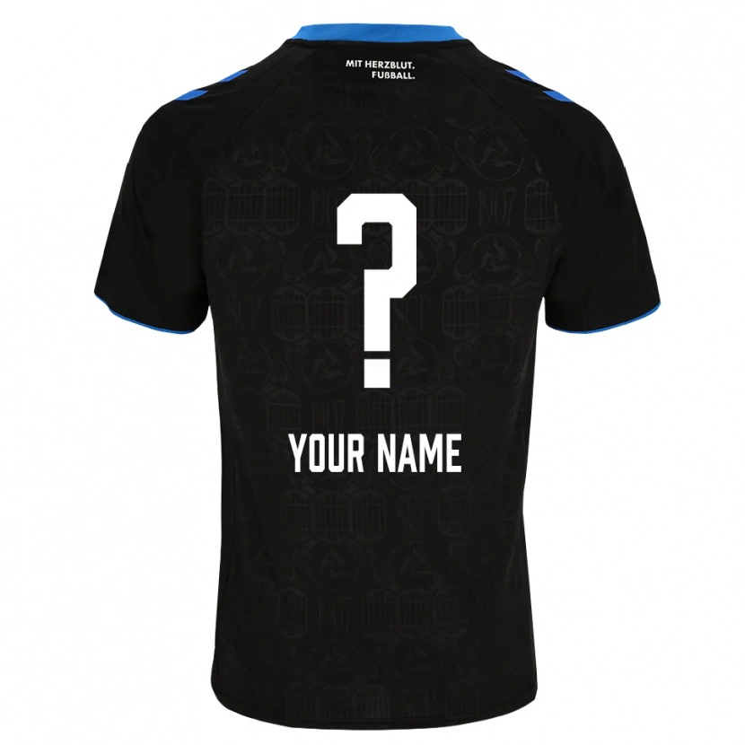 Danxen Børn Dit Navn #0 Sort Hvid Rød Hjemmebane Spillertrøjer 2026/27 Trøje T-Shirt