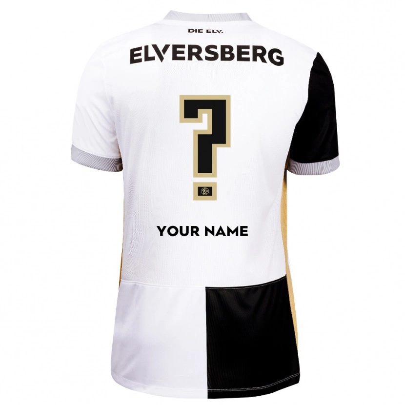 Danxen Børn Dit Navn #0 Sort Hvid Brun Hjemmebane Spillertrøjer 2026/27 Trøje T-Shirt